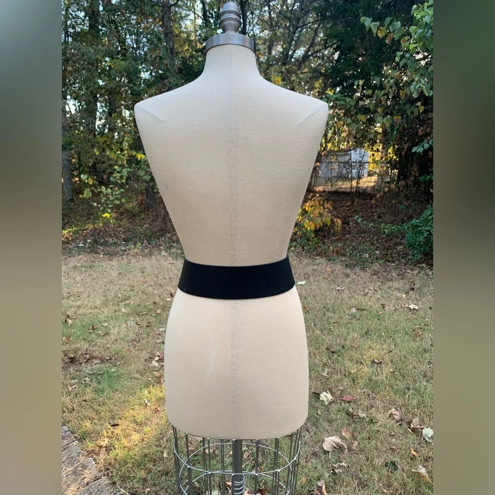 Funky Vintage Leather Oversized Waist Belt